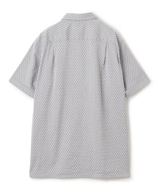 JOSEPH HOMME アロージャガードストレッチ　半袖シャツ ライトグレー系