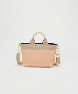 TOPKAPI 【Breath TOPKAPI】【26SS新色】RIPPLE リプル トート バッグ M（ショルダー付き） ペールサーモン