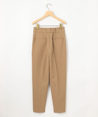 組曲 L ライトダブルクロス テーパードパンツ ベージュ系