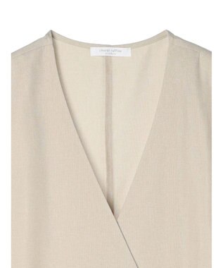 Green Parks 接触冷感　ベルト付きベスト Beige