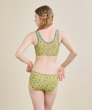 une nana cool ナイトアップブラ MADE WITH LIBERTY FABRIC クリアイエロー