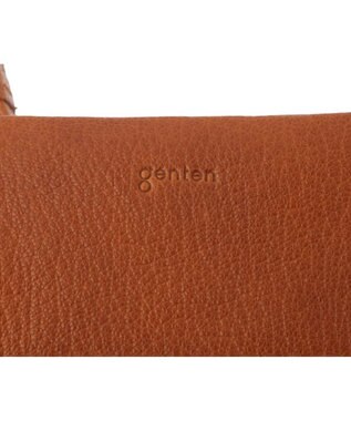 genten ゴートベーシック 二つ折り財布 チャ