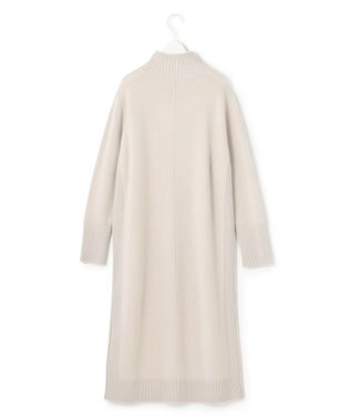 ICB L 【WEB限定カラーあり】 ソフトカシミヤミックス ハイネックワンピース トープ系