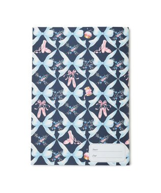 Chacott トゥリボンレッスンノート ネイビー