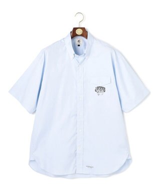 J.PRESS MEN 【AaronChang】【UNISEX】バギーフィット シャツ / B.D. サックスブルー系