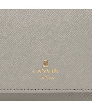 LANVIN en Bleu リュクサンブールカラー 外ボックス二つ折り財布 グレー