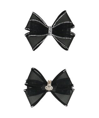 Bridget Birkin 【Bridget Birkin】2wayビジューリボンカットパンプス ブラックエナメル