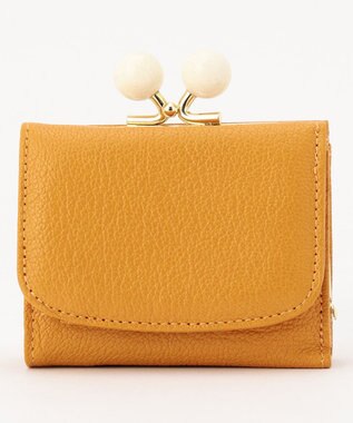 UNBILLION perche アクリル玉三つ折りミニサイフ