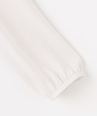 J.PRESS LADIES S バックサテンジョーゼット カットソー ライトグレー系