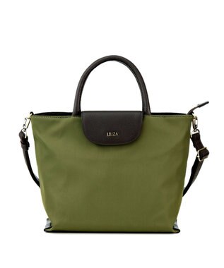 IBIZA ディアリオ　2WAYバッグ カーキ