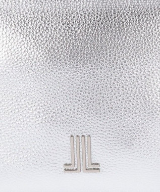 LANVIN en Bleu キューブ ダブルファスナー2wayバッグ シルバー