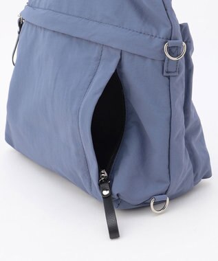 LA BAGAGERIE 【MONICA】フロントポケット2WAYバッグ ダークブルー