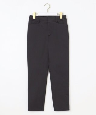 ANY SIS 【撥水機能】サテンストレッチビューティー パンツ ブラック