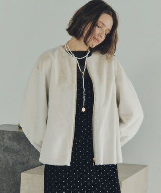 YECCA VECCA マルチジョイントコインパールネックレス Gold