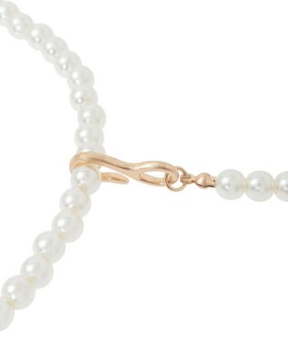 YECCA VECCA マルチジョイントコインパールネックレス Gold