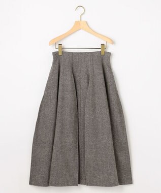 組曲 S シックツイード スカート ブラック系