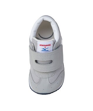 MIKI HOUSE HOT BISCUITS 【WEB限定】【13-15.5cm】ミズノコラボ セカンドベビーシューズ【WebLimited】 グレー