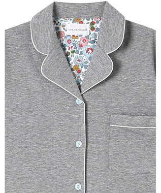 une nana cool MADE WITH LIBERTY FABRIC 綿混ソフト天竺 半袖パジャマ GB