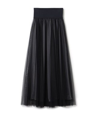 Chacott チュールスカート ブラック