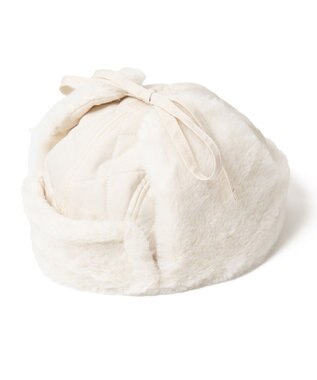 WEGO 【ユニセックス着用ITEM】フライトキャップ オフホワイト