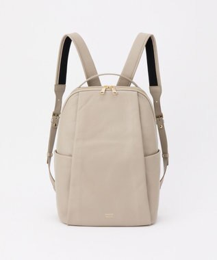 russet ＜背面メッシュ仕様＞レザーリュックサック(CE-1373) GrayBeige