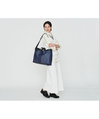 genten リデニム 2wayショルダー大 ネイビー