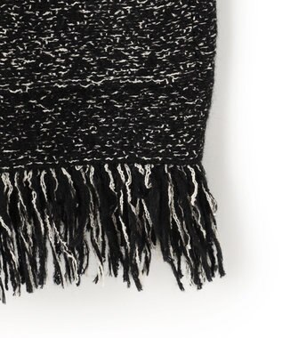 uncrave ツイードニット ジャケット ブラック×オフ