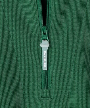 PW CIRCULUS 【WOMEN】ミニワッフル鹿の子ポロ ゴルフウェア レディース グリーン系