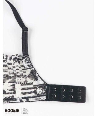 une nana cool 【ムーミン】 MOOMIN * une nana cool  364 レース ノンワイヤーブラ BL