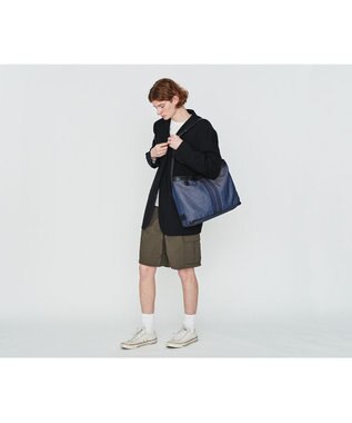 genten リデニム 2wayショルダー大 ネイビー