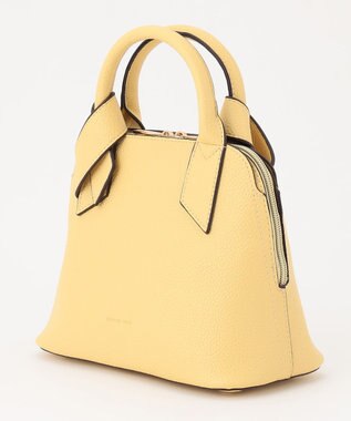 LA BAGAGERIE 【maison vert】 【超軽量/多収納】リボンハンドル2WAYバッグ イエロー