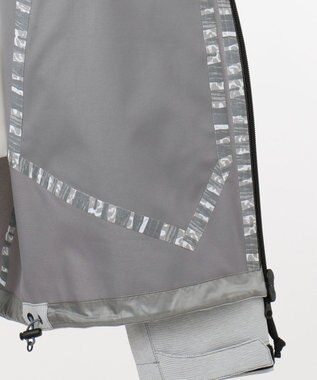 JOSEPH ABBOUD MOUNTAIN スラブシャンブレーストレッチ ブルゾン ライトグレー系