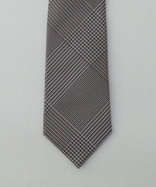 GOTAIRIKU GOTAIRIKU別注【日本製】シルク ネクタイ_チェック柄 ブラック系8