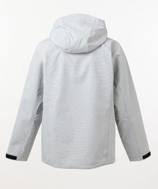 JOSEPH ABBOUD MOUNTAIN スラブシャンブレーストレッチ ブルゾン ライトグレー系