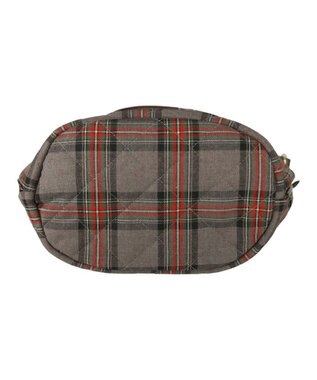 ROOTOTE 1211【ミニトート】EU.ベビールー.チェックキルト-B 01：ブラウン