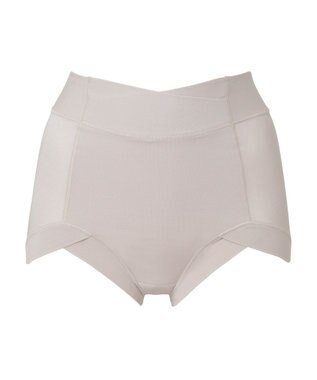 BRADELIS New York 【BRADELIS NewYork peace】　綿混楽々ハイウエストショーツ パールグレージュ