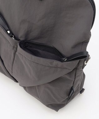 LA BAGAGERIE 【MONICA】フロントポケット2WAYバッグ ダークグレー