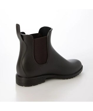 ing <ing>サイドゴアレインブーツ ダークブラウン