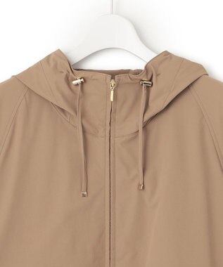 23区 【洗える/撥水加工】ナイロン2WAYストレッチ フーデットアウター ブラウン系