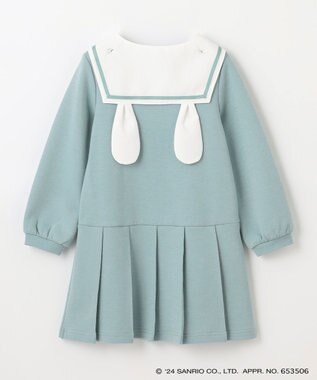 ANY KIDS 【any FAM×サンリオキャラクターズ】セーラーカラーワンピース ミント×シナモロール