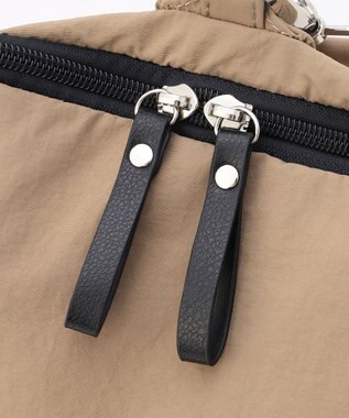 LA BAGAGERIE 【MONICA】フロントポケット2WAYバッグ グレージュ