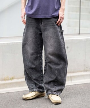  【ユニセックス着用ITEM】イージーバレルレッグペインターパンツ