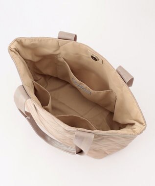 ANY キルティングソフトトートバッグ サンドベージュ