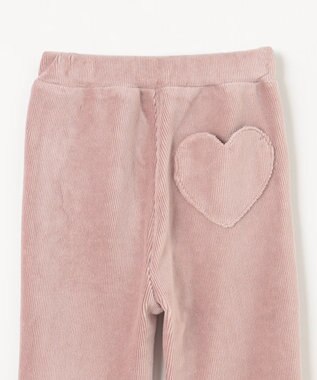 ANY KIDS カットコールフレアパンツ ピンクブラウン