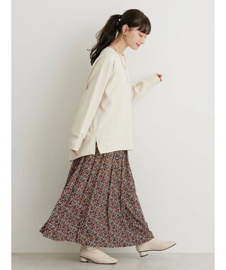 AMERICAN HOLIC サイドＺＩＰブークレチュニック Ivory