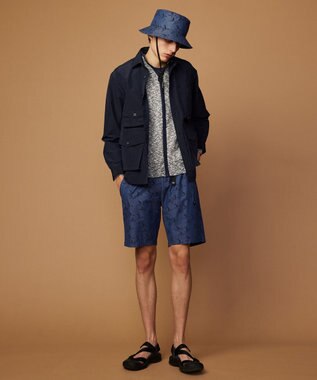 JOSEPH ABBOUD MOUNTAIN 【テーム ヤルヴィモチーフ・サスティナブル】バケットハット ネイビー系5