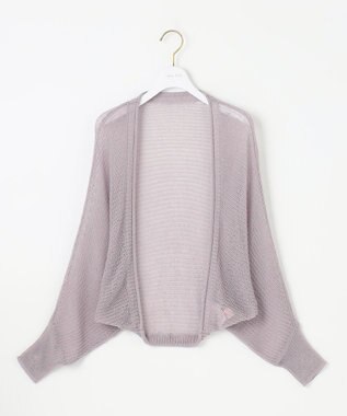 ANY SIS 【洗える】ボレロ カーディガン グレージュ