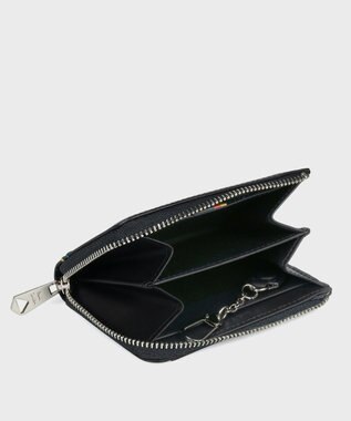 Paul Smith ハイライトステッチ コイン＆パスケース ブラック