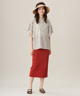 自由区 【カタログ掲載・WEB限定】ブレードロングリボン ハット ベージュ系