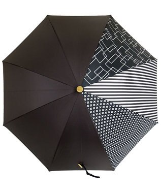 +RING 【プラスリング】【数量限定】レディース向け 晴雨兼用（長ショート） 遮光 BLK T1170 黒